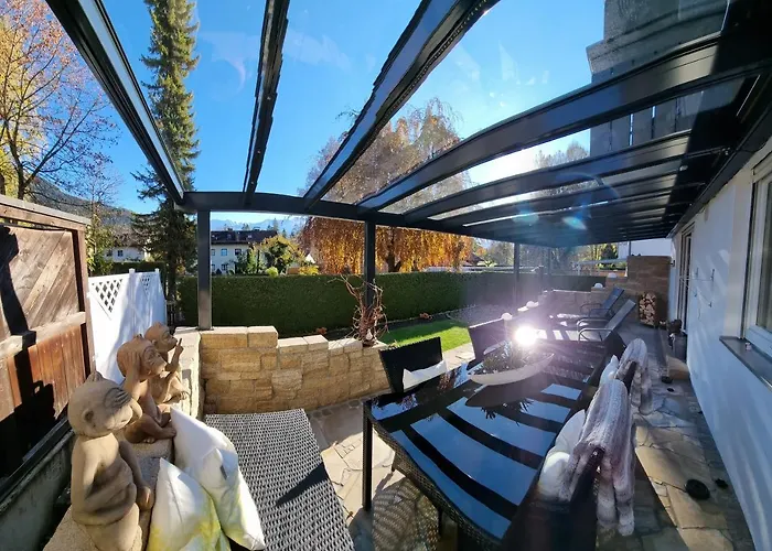 Apartmán Kaminwohnung Mit 24qm Suedterrasse Naehe Zugspitze / Eibsee *