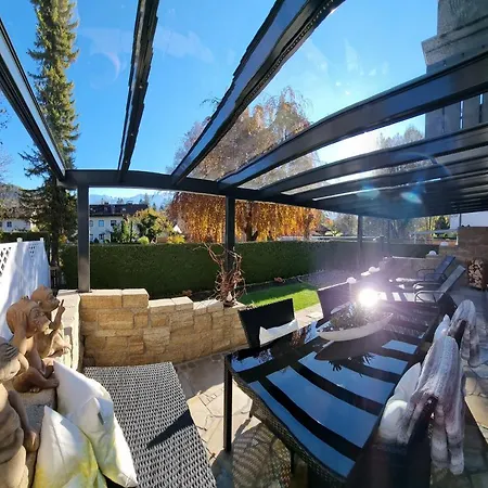 アパート Kaminwohnung Mit 24qm Suedterrasse Naehe Zugspitze / Eibsee *