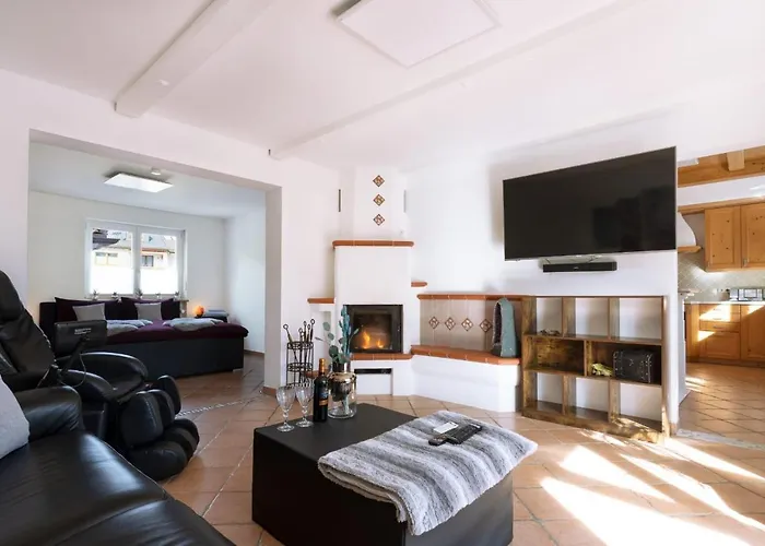 Kaminwohnung Mit 24qm Suedterrasse Naehe Zugspitze / Eibsee 가르미슈파르텐키르헨
